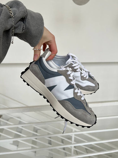 New Balance 327 White Grey - oceanhype - 