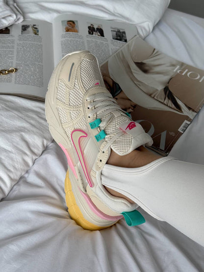 Nike V2K Runtekk Beige Pink Blue - oceanhype - 