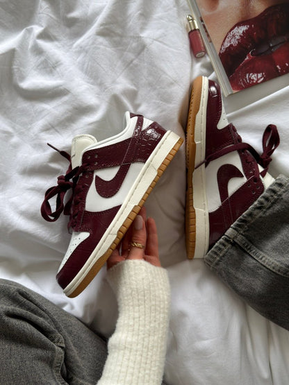 Nike Dunk Low LX Team Red Croc - oceanhype - 