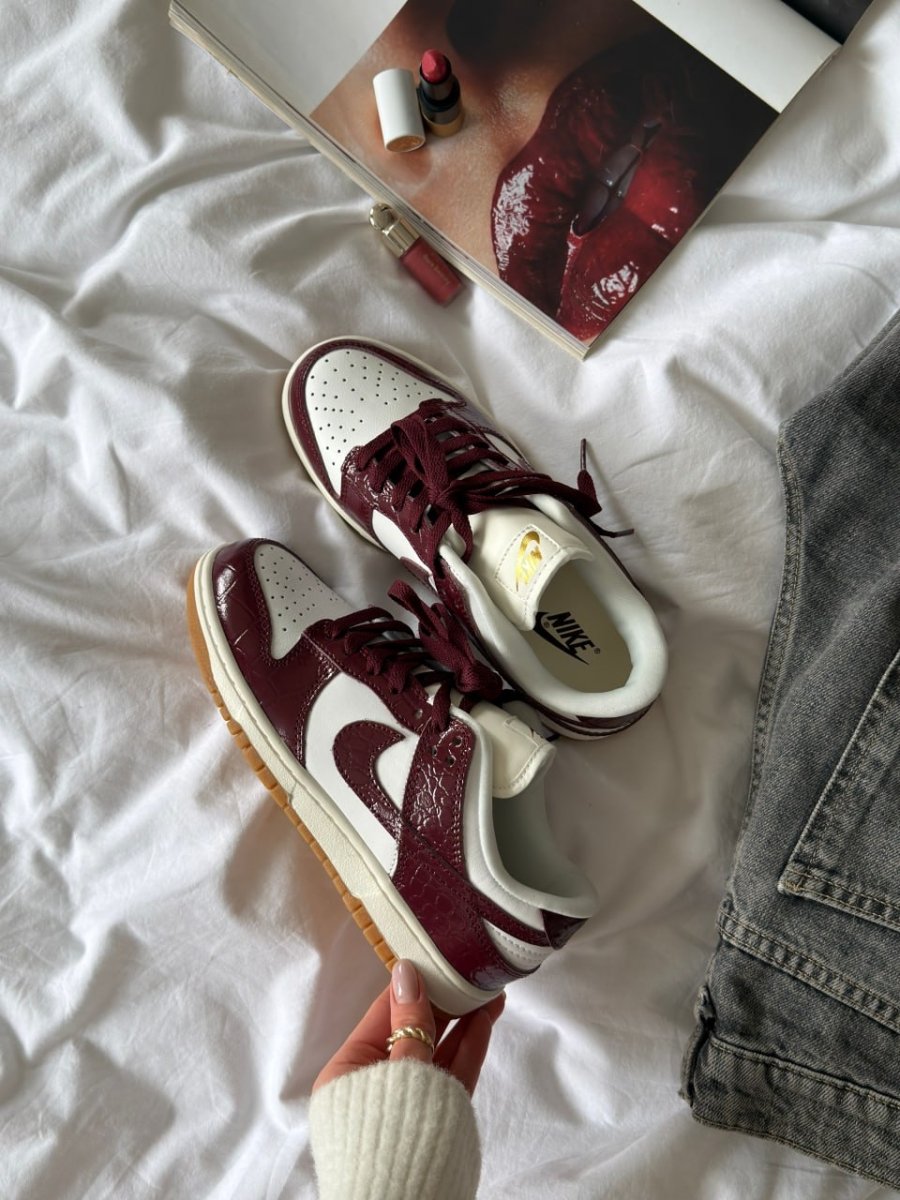 Nike Dunk Low LX Team Red Croc - oceanhype - 