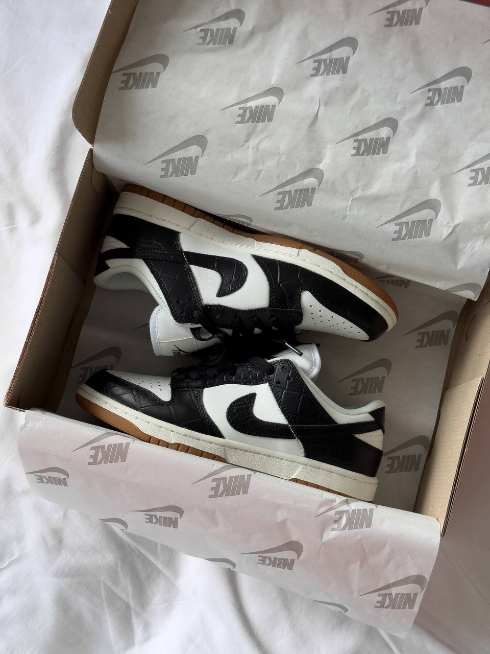 Nike Dunk Low LX Team Black Croc - oceanhype - 