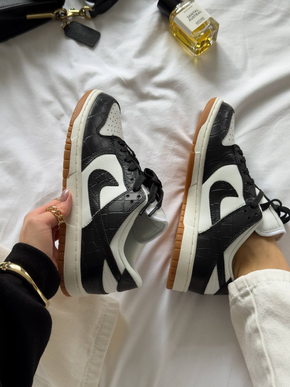 Nike Dunk Low LX Team Black Croc - oceanhype - 