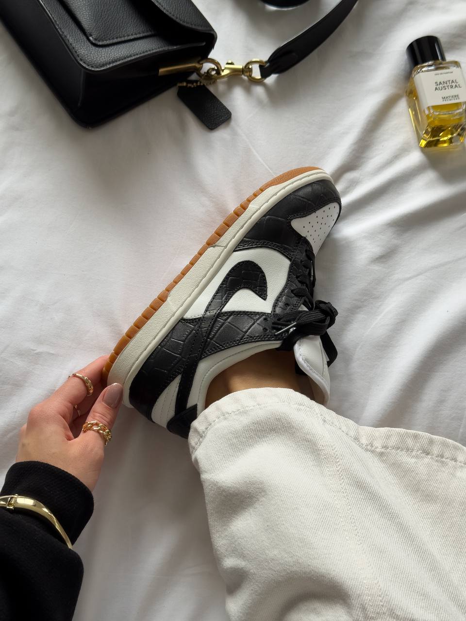 Nike Dunk Low LX Team Black Croc - oceanhype - 