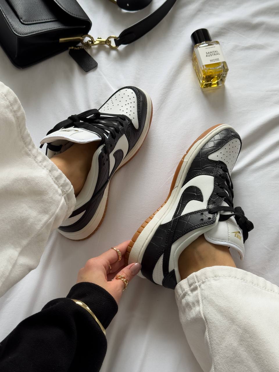 Nike Dunk Low LX Team Black Croc - oceanhype - 