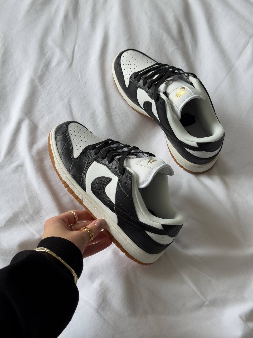 Nike Dunk Low LX Team Black Croc – oceanhype