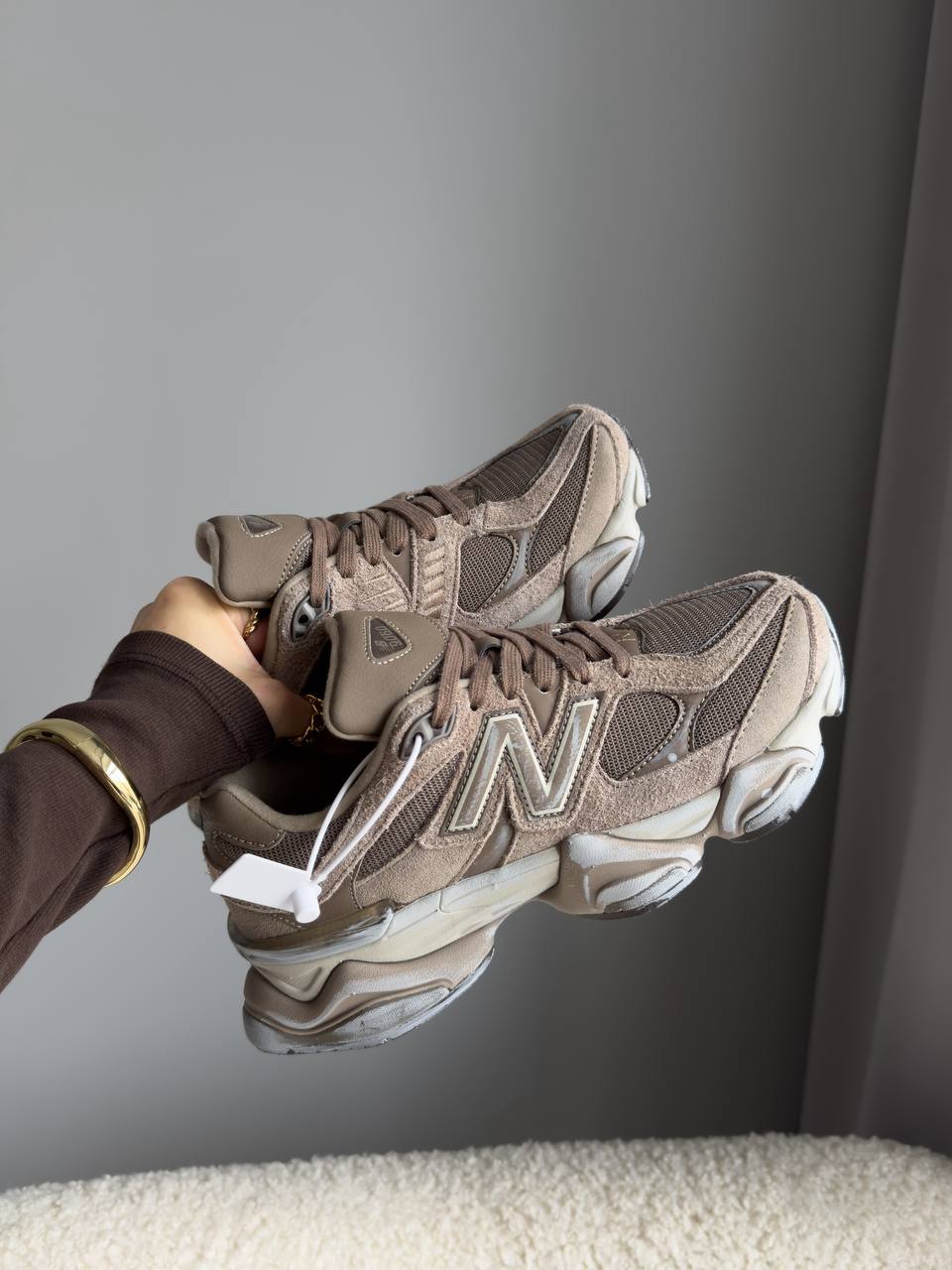 New Balance 9060 Mushroom - oceanhype - 