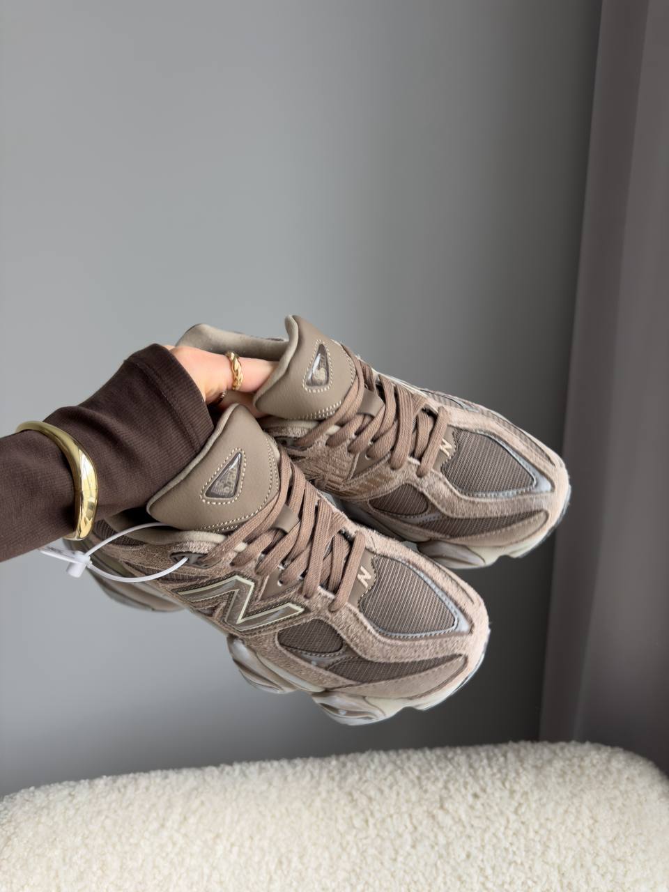 New Balance 9060 Mushroom - oceanhype - 