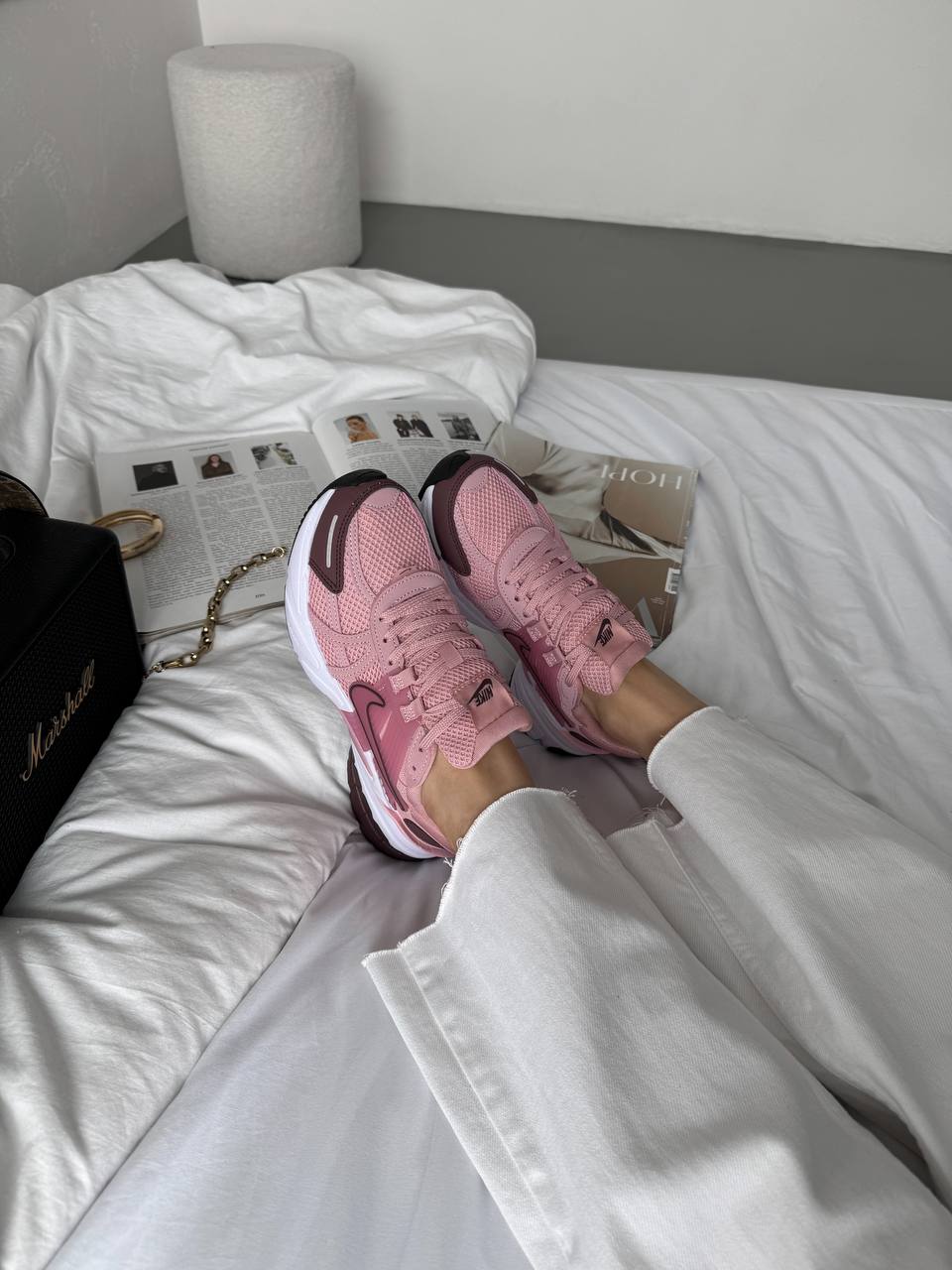 Nike V2K Runtekk Pink Bordo - oceanhype - 