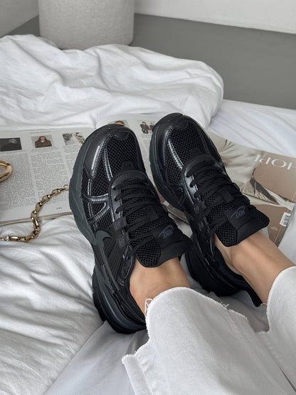 Nike V2K Run Black Dark Smoke Grey - oceanhype - 