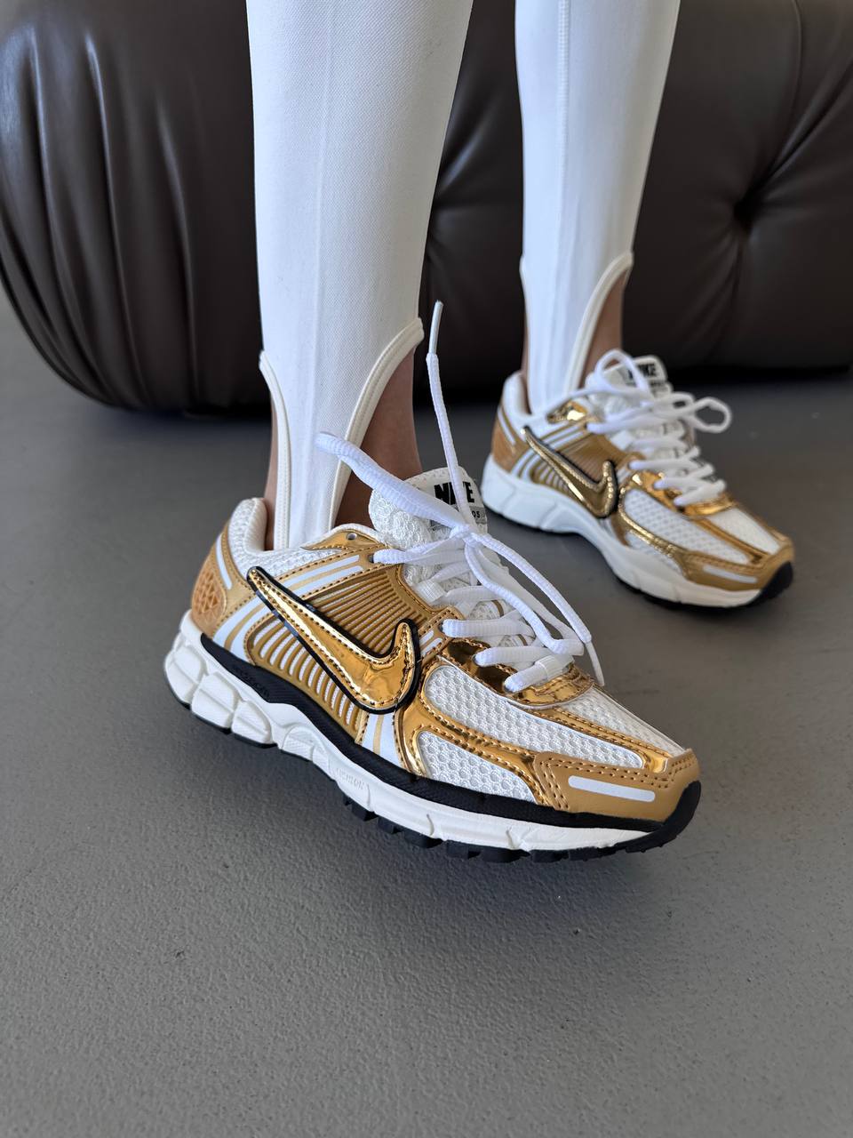 Nike Zoom Vomero 5 Gold White - oceanhype - 