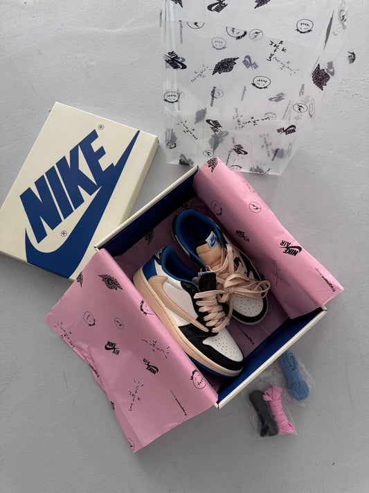 Nike Jordan 1 Low Fragment x Travis Scott - oceanhype - 