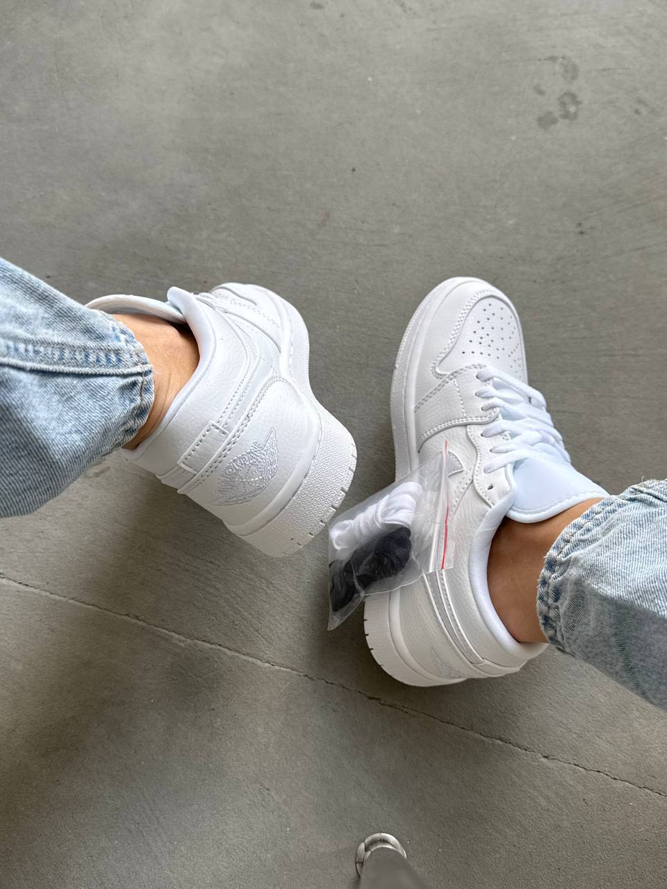 Nike Jordan 1 Low Full White - oceanhype - 