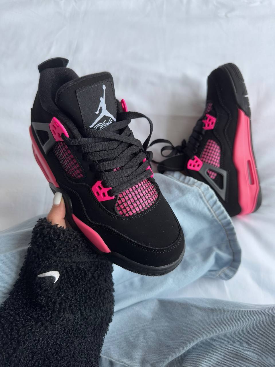 Nike Jordan 4 Retro Neon Pink - oceanhype - 