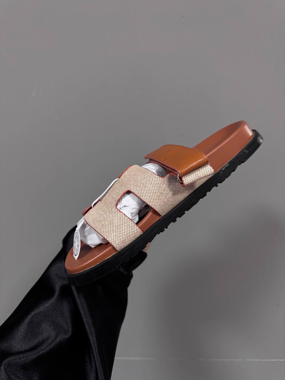 Hermes Chypre Apricot Sandals - oceanhype - 