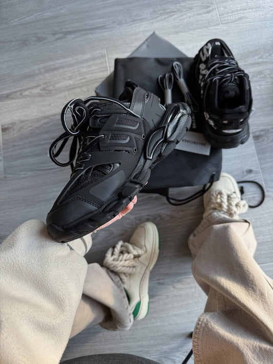 Balenciaga Track Sneaker Signature Black White