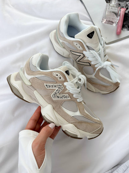 New Balance 9060 Beige Leopard