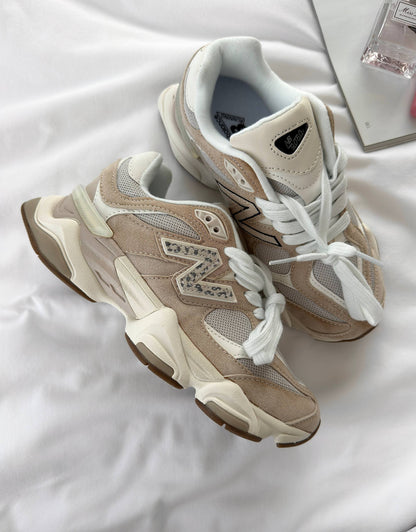 New Balance 9060 Beige Leopard