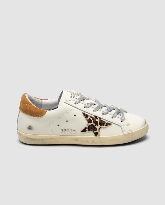 Golden Goose Superstar low cut White leo Star - oceanhype -